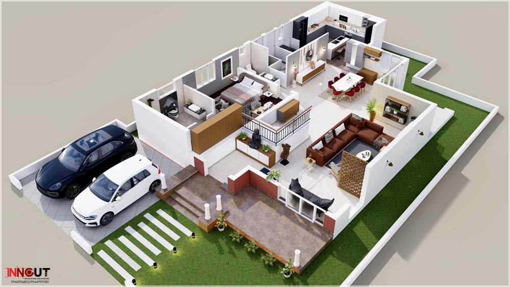 Saravanan Modern Home GF @ Bangalore